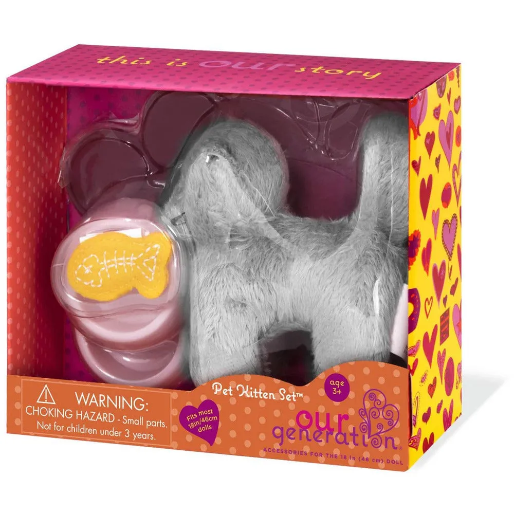 Pet Kitten Set Accessory Set