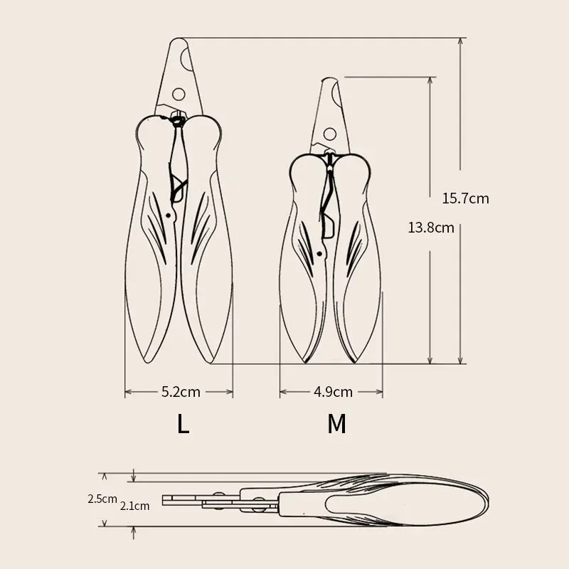 Stainles Steel Pet Nail Clipper